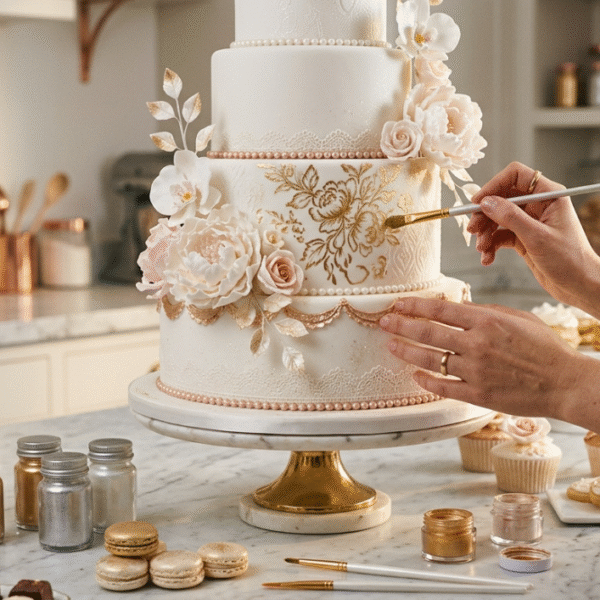 Edible Luster Dust for Luxury Cake Designs: Create Stunning Cakes with a Premium Shine