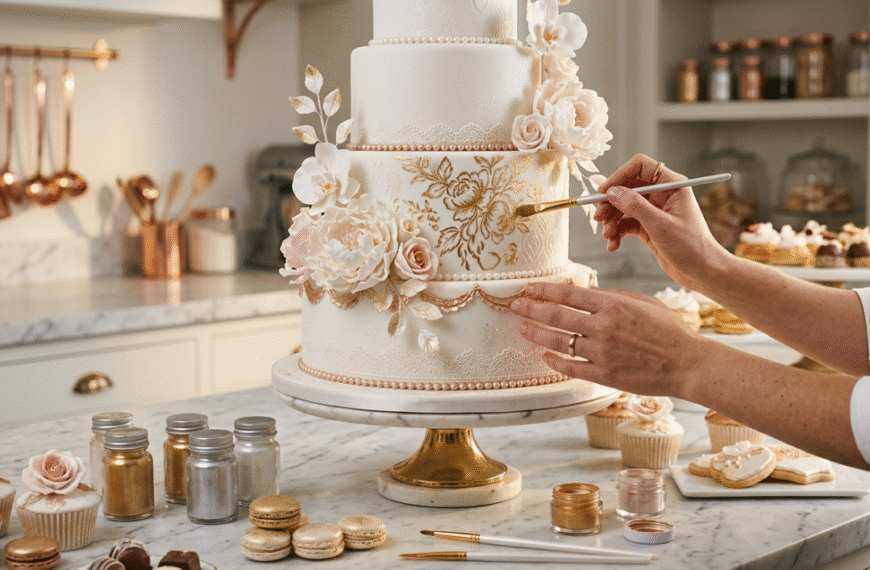 Edible Luster Dust for Luxury Cake Designs: Create Stunning Cakes with a Premium Shine